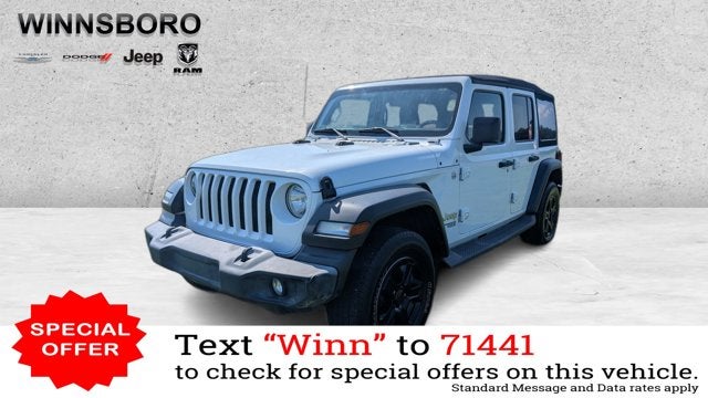2018 Jeep Wrangler Unlimited Sport S