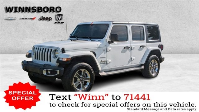 2021 Jeep Wrangler Unlimited Sahara 4x4