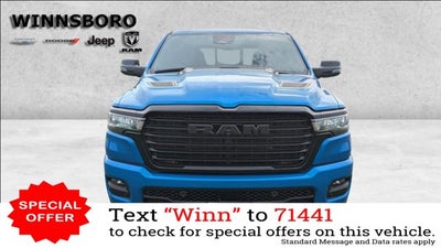 2025 RAM Ram 1500 RAM 1500 LARAMIE CREW CAB 4X4 5'7' BOX