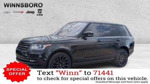 2017 Land Rover Range Rover 3.0L V6 Supercharged HSE