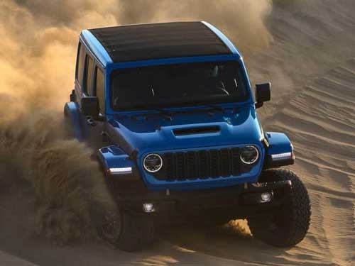 2024 Jeep Wrangler off-roading