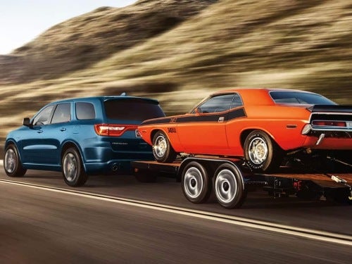 2024 Dodge Durango towing another car